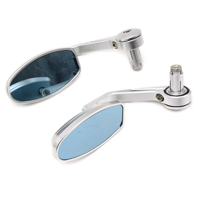 

for 7/8""22mm handle bar Custom bar end mirror cnc round motorcycle rearview mirrors FOR FOR Benelli silver blade BJ250T-8