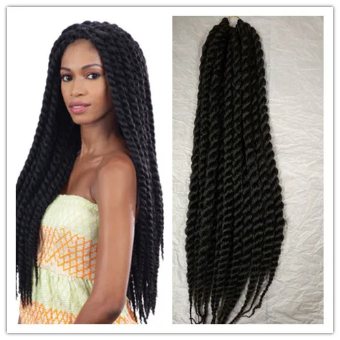 Natural Jumbo Twist 2x Freetress Equal Cuban Crochet Bulk Natural Jumbo Twist 2x Freetress Equal Cuban Crochet Bulk Braiding Hair Extensions 24 Synthetic