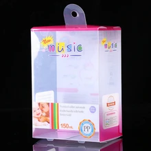 Упаковка на заказ Прозрачная ПВХ ПЭТ прозрачная пластиковая коробка, УФ-устойчивый пластиковый прозрачный подарок упаковочный с принтом- PX20038