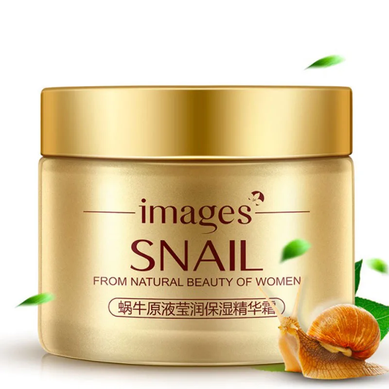 New Korea Snail Gold Face Day Cream Acne Treatment Moisturizing Anti Wrinkles Anti Aging Whitening Snail Facial Skin Care 50ml