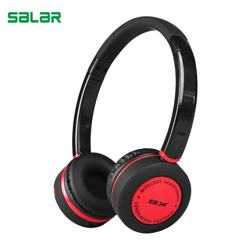 Salar X6 Bluetooth наушники с глубокими басами стерео регулируемые микрофоном для
