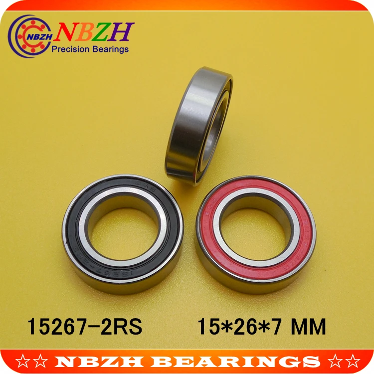 15267-2RS 15267RS MR15267 15267 2RS GCR15 ball bearing 15x26x7mm bike wheels bottom bracket repair bearing 15*26*7 MM