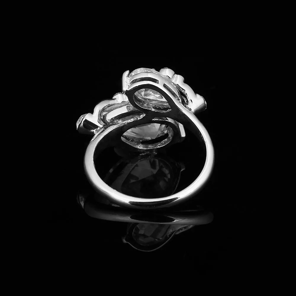 Wedding Ring Accessories With White Cubic Zirconia Jewelry For Women Gift For Anniversary (JewelOra RI101940)