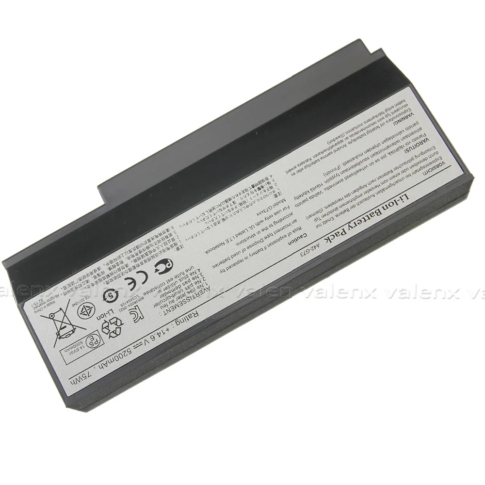 Батарея для Asus G53 G53J G73 G73GW G73JH G73SW A42 A43 7G016DH1875 07G016DH1875M|battery for asus|asus g53 batteryasus g73sw battery |
