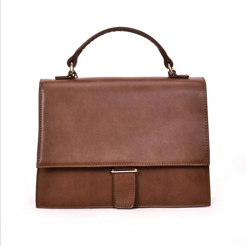 

New Women Bag Designer Vintage Pu Leather Large Women Messenger Bags Designer High Quality Casual Shoulder Tote Bag