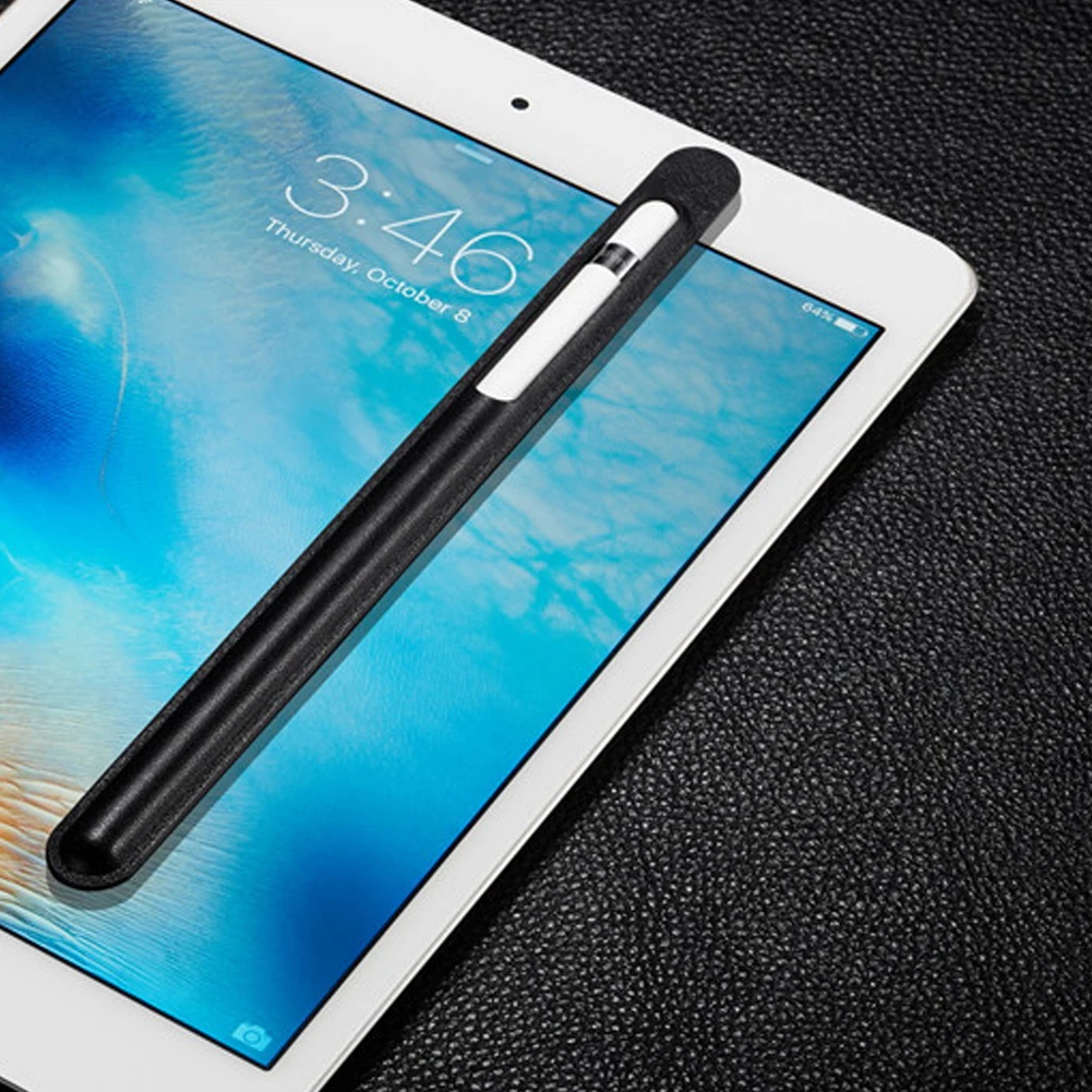 Пенал для Apple Pencil-для предотвращения потери Scratch предотвращение, анти осень кожаная подставка для ручек