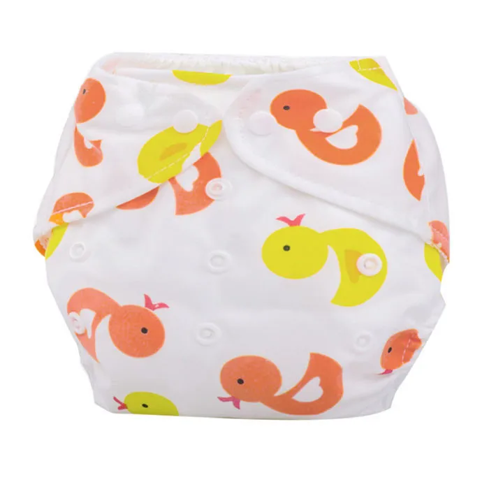 Летний для новорожденных тканевый подгузник Регулируемый многоразовый моющийся подгузник - Цвет: D