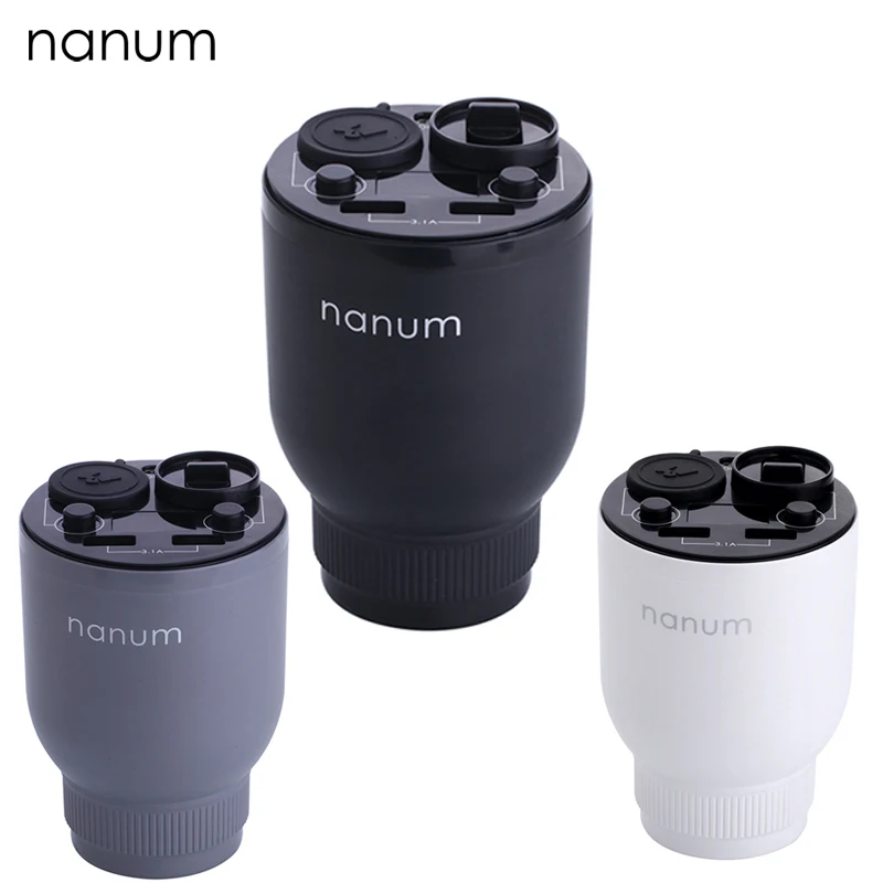 Nanum Car air freshener Car Fragrance Cup Air Purifier Release Aroma Elimination Odor USB Charger Nanum Car air freshener Car Fragrance Cup Air Purifier Release Aroma Elimination Odor USB Charger