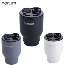 Nanum Car air freshener Car Fragrance Cup Air Purifier Release Aroma Elimination Odor USB Charger 