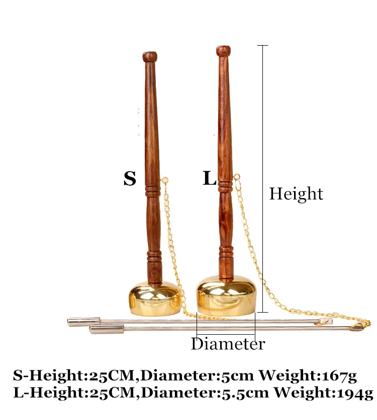 Китайский классический сохраняющийся Шарм Formosa Высококачественная Чистая медь деревянная ручка перевернутый колокольчик пение буддийские Писания