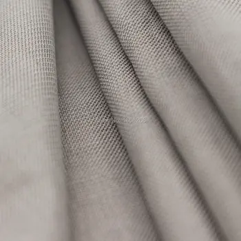 

Soft silver fiber fabrics