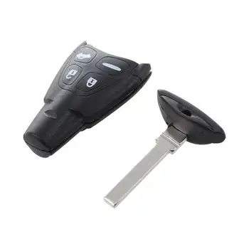 

Replacement 4 Buttons Remote Key Fob shell PMB Shell Case for SAAB 93 95