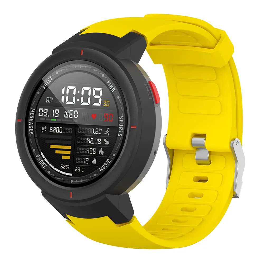 Силиконовый ремешок для часов Xiaomi Huami 3 Amazfit verge сменный ремешок для наручных часов Ремешок для браслета AMAZFIT VERGE3