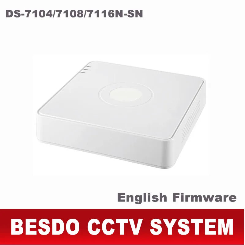 NVR 4CH 8CH Onvif HD мини сетевой видеорегистратор ds-7104n-sn ds-7108n-sn с HDMI аудио ds-7104n ds . н |