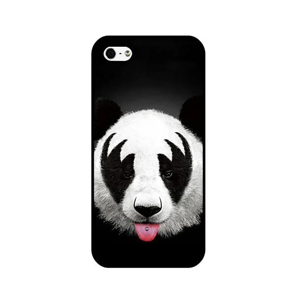 Топ Seling! Гигантская панда телефон Жесткий Чехол для Apple Iphone 4 4 5 5S SE 6 6 S плюс 7 7 плюс 8 8 Plus x