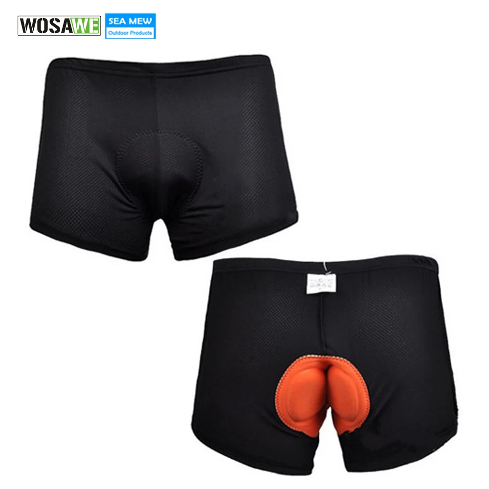 WOSAWE Men Women Bike Bicycle Cycling Riding Underwear Shorts/ Under
