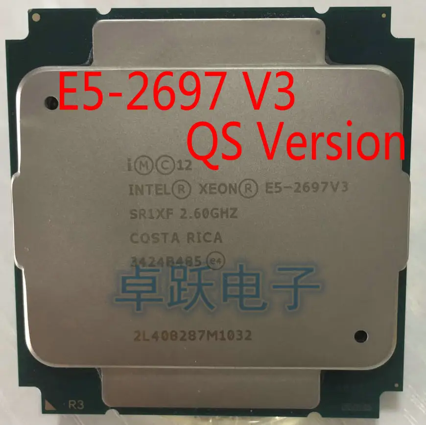 E5 2697v3 Xeon E5 2697v3 Xeon