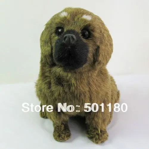 

free shipping dog model artificial home ornament