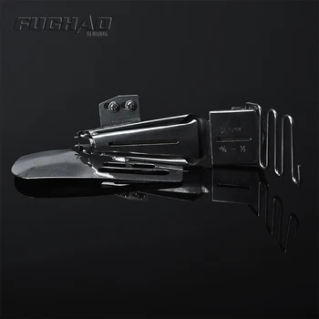 

K712NA(B) Folder Tape Size 1-5/8"---1/2" Double Wrap Hemmer Used for 2 or 3 Needle Cover Stitch Machine Folder Dayu 104