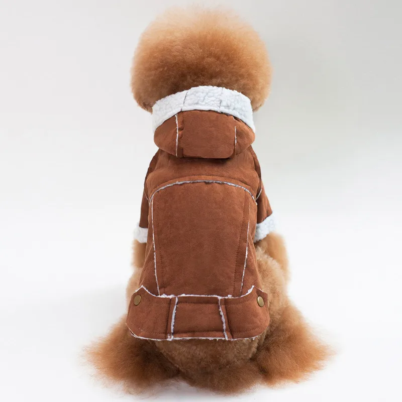 Hooded Winter Dog Jacket (4)