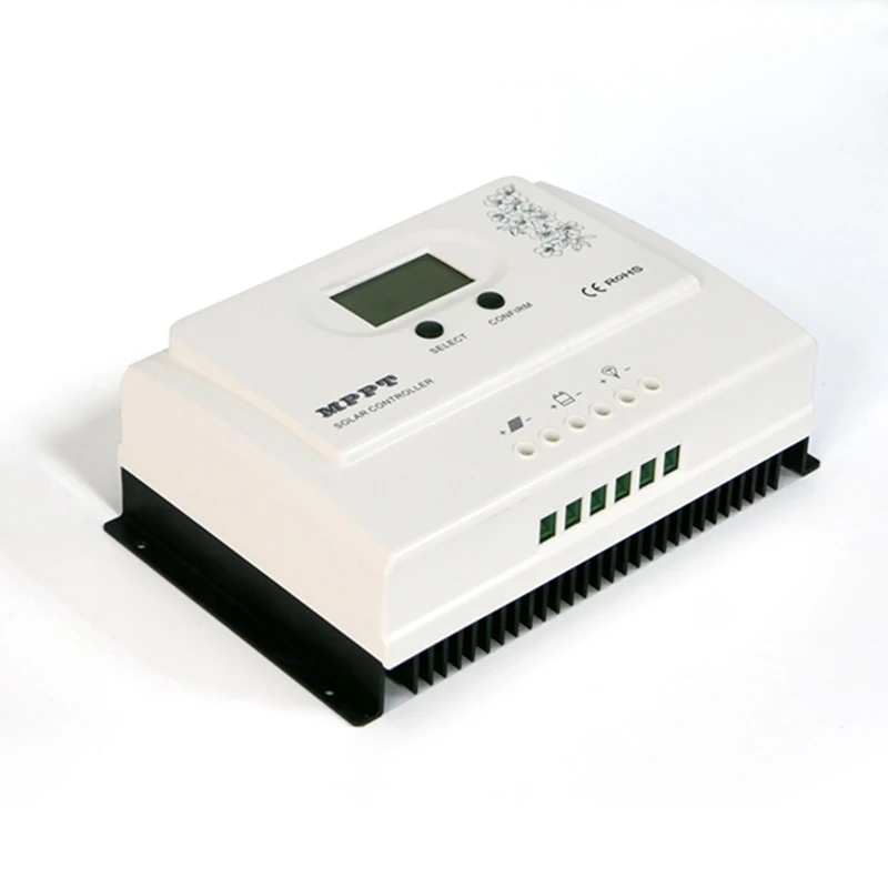 

Wiser 40A MPPT Solar Panel Charge Controller 12V 24V Auto for Max. DC 150V Input PV Battery Regulator with RS485 and USB 5V3A