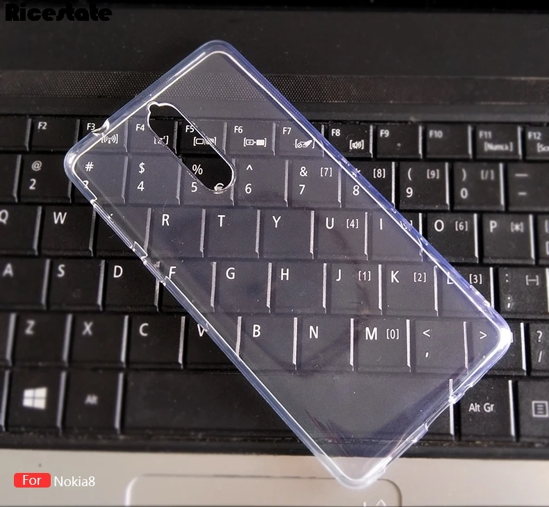 

New Transparent Clear TPU Soft Case For Nokia 8 Luxury Back Case Cover For Nokia 3 5 6 8 3.1 5.1 6.1 X6 Model Case