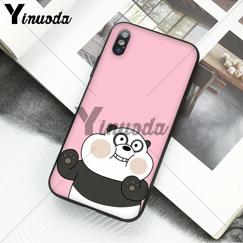 Yinuoda we bare bears lovely cartoon Custom Photo Soft Phone Case for Apple iPhone 8 7 6 6S Plus X XS MAX 5 5S SE XR Cover Yinuoda we bare bears lovely cartoon Custom Photo Soft Phone Case for Apple iPhone 8 7 6 6S Plus X XS MAX 5 5S SE XR Cover