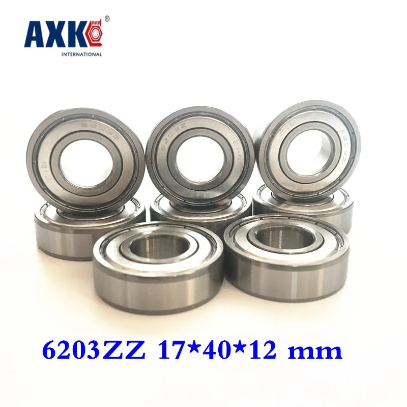 

2023 Time-limited Real Rolamentos Thrust Bearing 10pcs Free Shipping Miniature Deep Groove Ball Bearing 6203zz 17*40*12 Mm