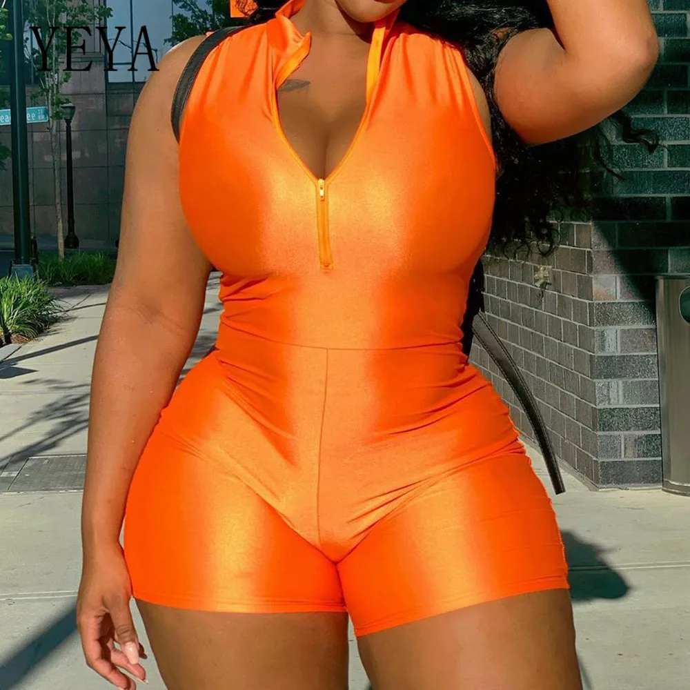 YEYA Women Sexy Deep V-neck Zipper Jumpsuits Summer Sleeveless Hollow Out Bodycon Playsuits Casual Largos Mujer Pantalon Largo YEYA Women Sexy Deep V-neck Zipper Jumpsuits Summer Sleeveless Hollow Out Bodycon Playsuits Casual Largos Mujer Pantalon Largo