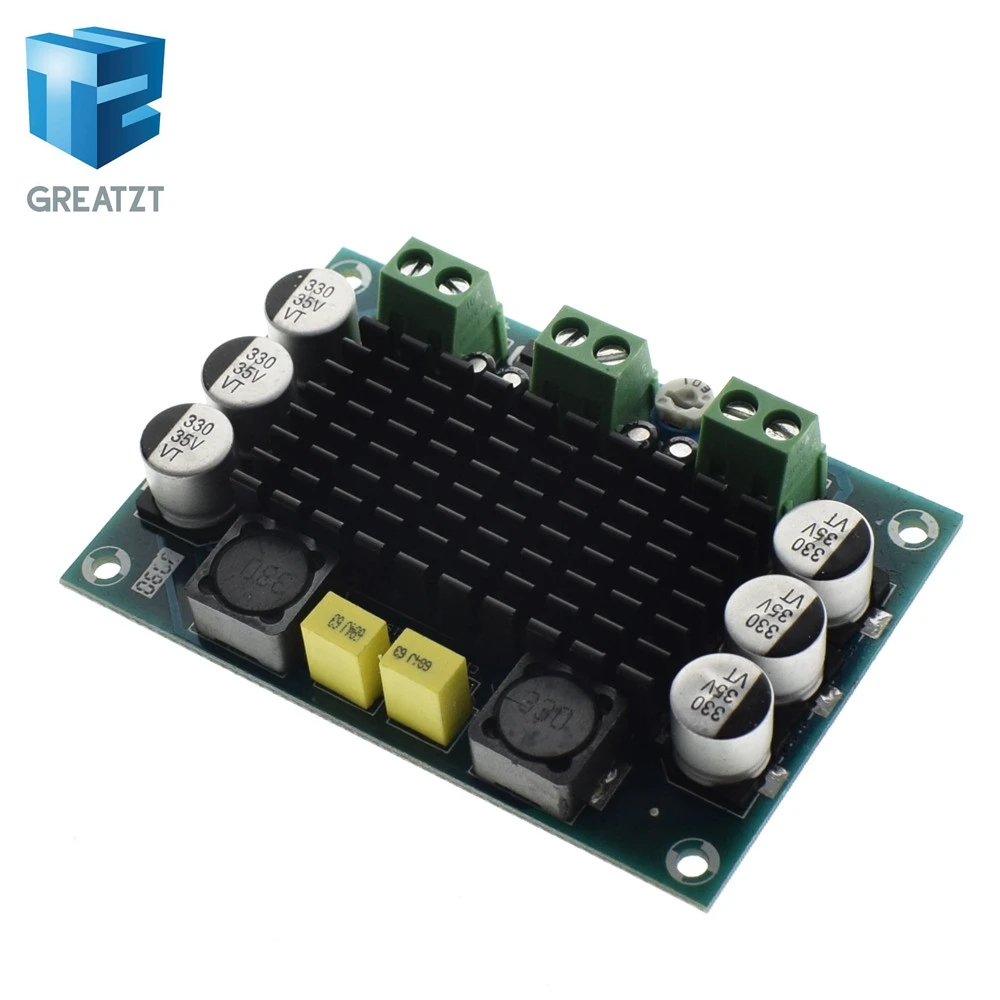 

GREATZT TPA3116 D2 TPA3116DA DC 12V 24V 100W Mono Channel Digital Power Audio Amplifier Board TPA3116D2 Large Capacity Board