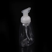 Прозрачный 300 мл флакон многоразового использования, насос для вспенивания, дозатор для мыла, флакон для вспенивания, взбитый мусс, точки для розлива пены