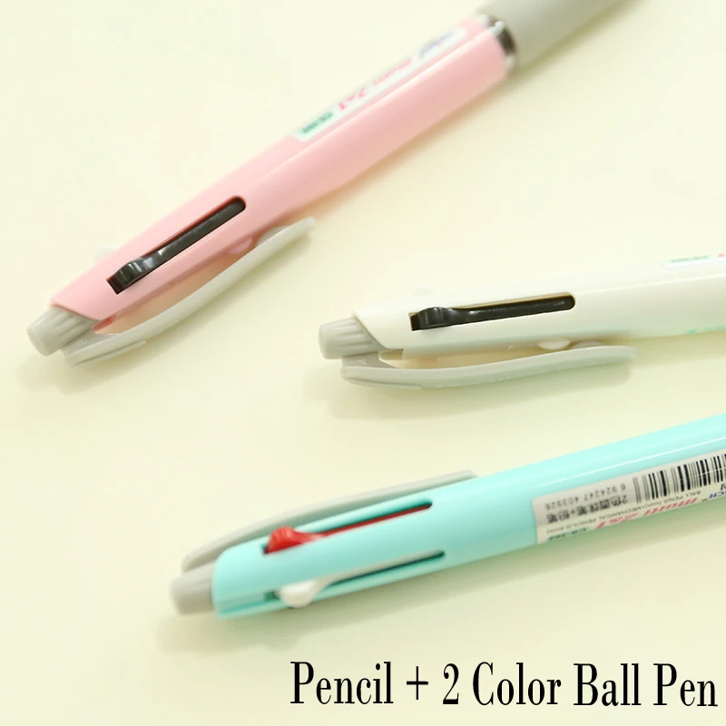 E19 Simple Korean Creative Multifunction Grip Mechanical Pencil +2
