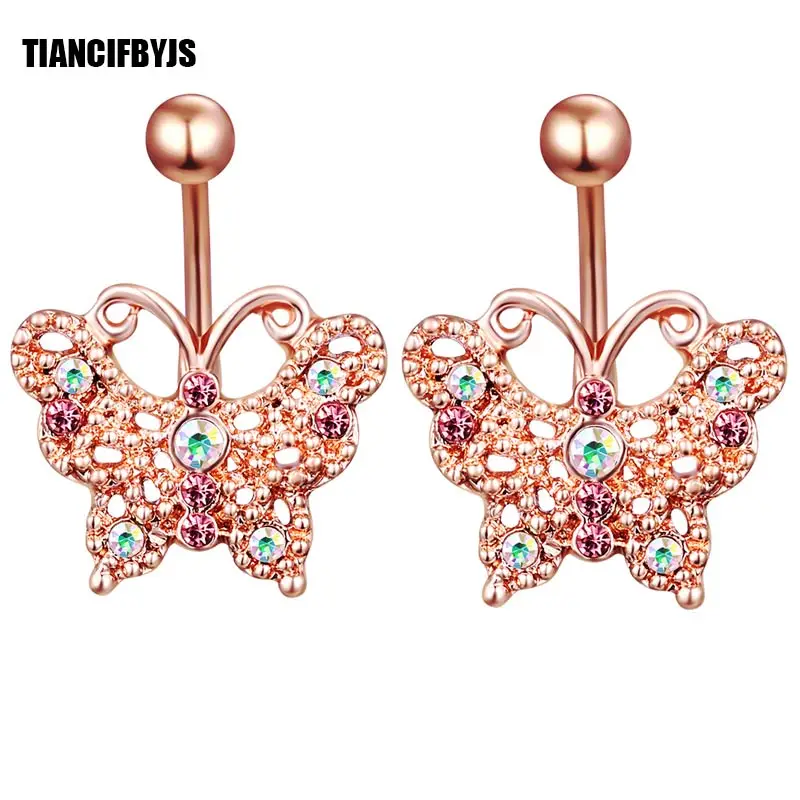 Женские кольца TIANCIFBYJS из нержавеющей стали 14 г 20 шт.|Украшения для тела| |