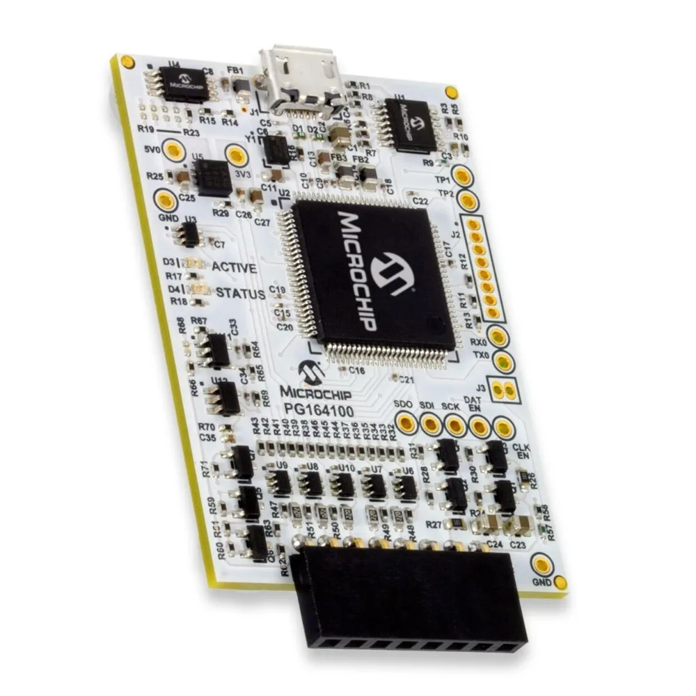 MPLAB Оснастка В цепи отладчик программатор Pic dsPIC AVR MCU ICSP PG164100 оснастка DEV DSC. |