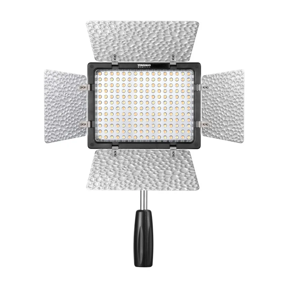 상단 YN160III YN-160III 프로 LED 비디오 라이트, 조절식 팀 AC 배터리 키트, 사진 비디오 라이트 카메라 DV 캐논 니콘용