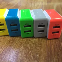 5 V 2A штепсельная вилка американского стандарта стены Зарядное устройство 2 Порты Зарядное устройство с адаптером для дома и путешествий Мощность адаптер для iphone5S 5G 4S SamsungS5 S4 Note3 ipad 200 шт