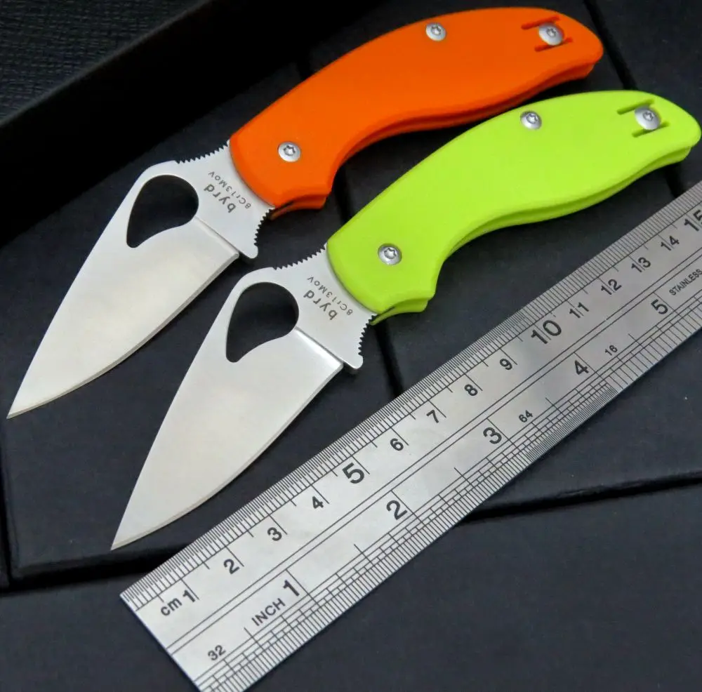 

High quality  Byrd Tern Folder BY23GP folding G10 handle Knife 8Cr13Mov steel blade knife camping outdoor tool mini knife