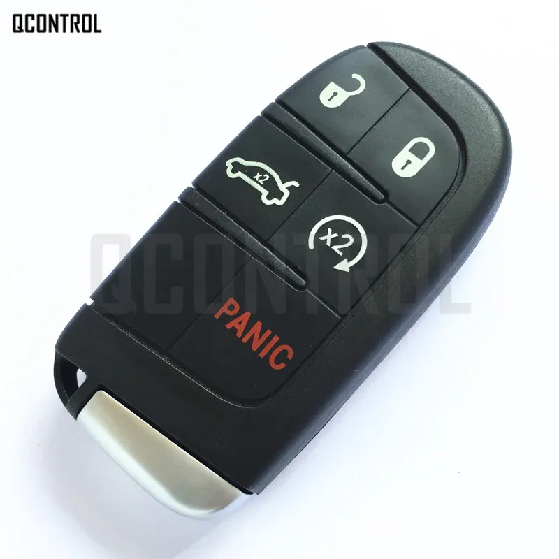 QCONTROL FCC ID: M3N-40821302 умный дистанционный ключ для DODGE/Chrysler 300 Зарядное устройство Путешествие Challenger Durango