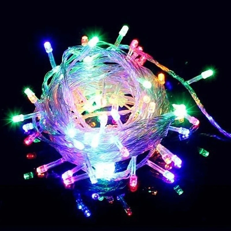 

300 LED Garland String Lights Outdoor 30M Christmas Decoration Lighting Fairy String Lights for Wedding EU Plug
