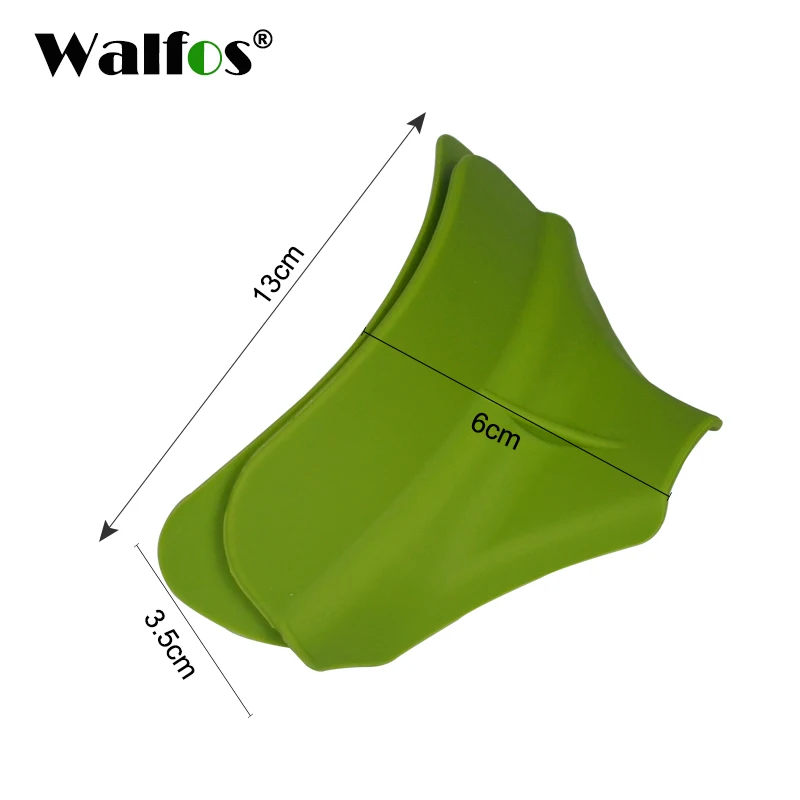 WALFOS Silicone Soup Funnel Kitchen Gadget Anti-Spill Edge Water Deflector Cookware Tool