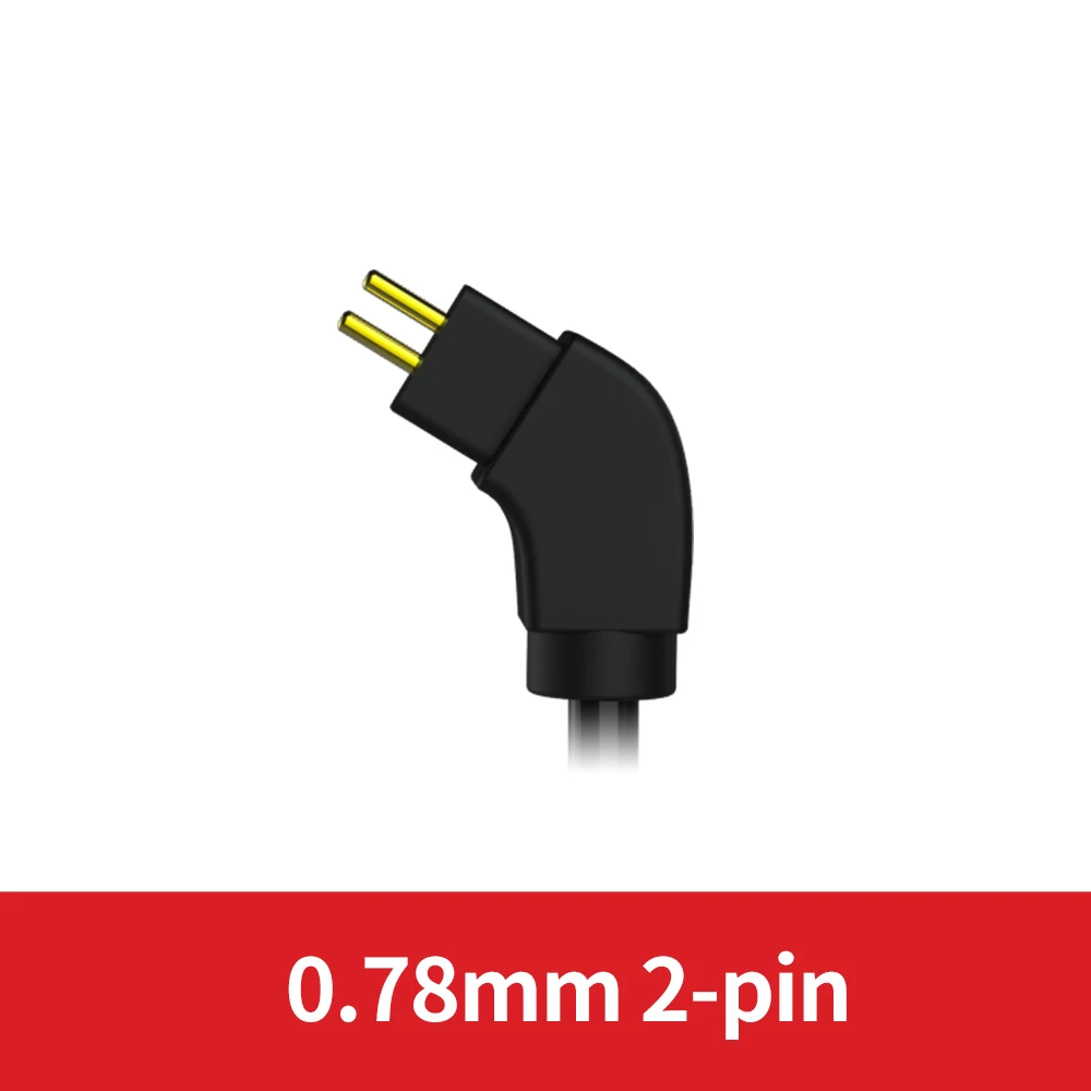 2PIN 0.78 TRN BT20S APTX беспроводной Bluetooth 5,0 ушной крючок HIFI наушники 2PIN/MMCX разъем для TRN X6/IM1/IM2/V80/v30 - Цвет: 2PIN 0.78