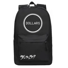 Дюрарара! Долларов рюкзак с принтом «Аниме Косплей» нейлон школьный рюкзак унисекс