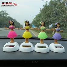Car Styling Ornaments Miss Hawaii Sex Girl Shake Swing Rocking Ass Fanny Beautiful Lady Cute Doll Baby Interior Accessories