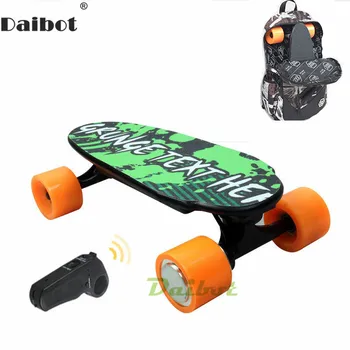 

Daibot Adult Electric Scooter Four Wheel Electric Scooters 150W Hub Motor Wireless Bluetooth Remote Mini Longboard Skateboards