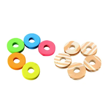 

100Pcs Portable Circular Foam Board Fishing Line Winding Plate Wire Swivel Fishing Tackle