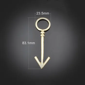 

100pcs Anitque Bronze Arrow Pendant Alloy Charms+DIy Jewelry Accessories Findings For Necklace Bracelet Earrings 83.1X23.5mm