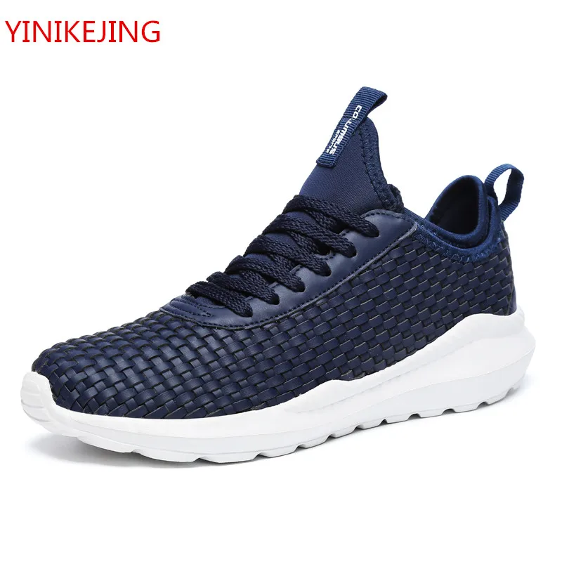 

Men Fashion Casual Outdoor Damping Sneakers Men Fly Weave Comfortable Footware Outdoor Breathable Leisure Sneaker Platform Shoes