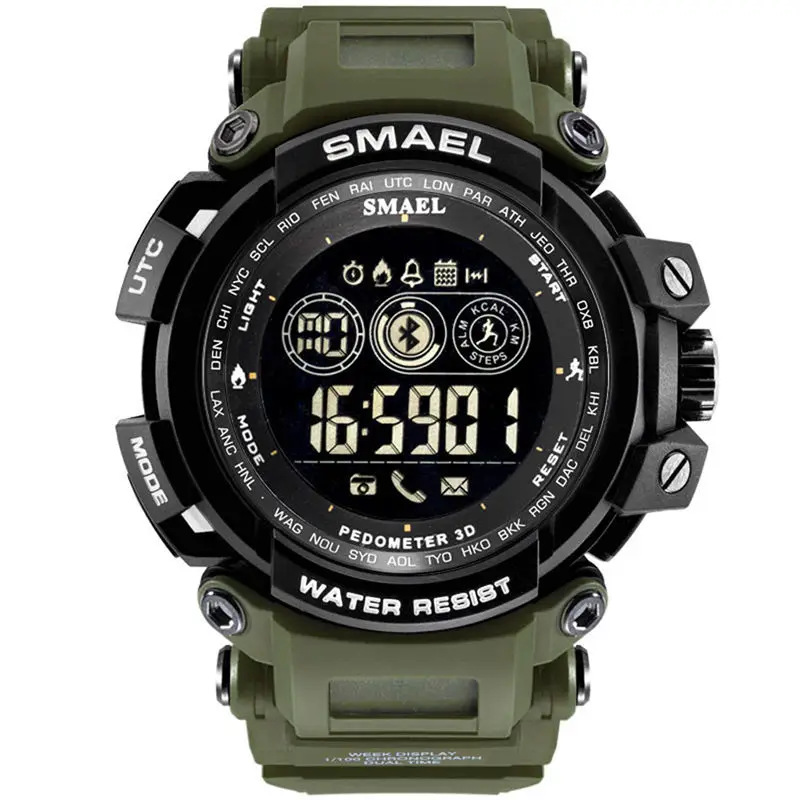 

montre Popular Watch relogio reloj Smartwatch Waterproof Bluetooth Sport Watch For Android IOS Phone montre homme Wholesale #F