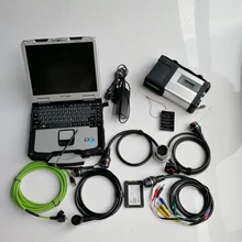 MB Star C5+ CF-30 использование Toughbook и V12. программное обеспечение в 360 ГБ SSD для SD Compact 5 для автомобиля и грузовика диагностический инструмент