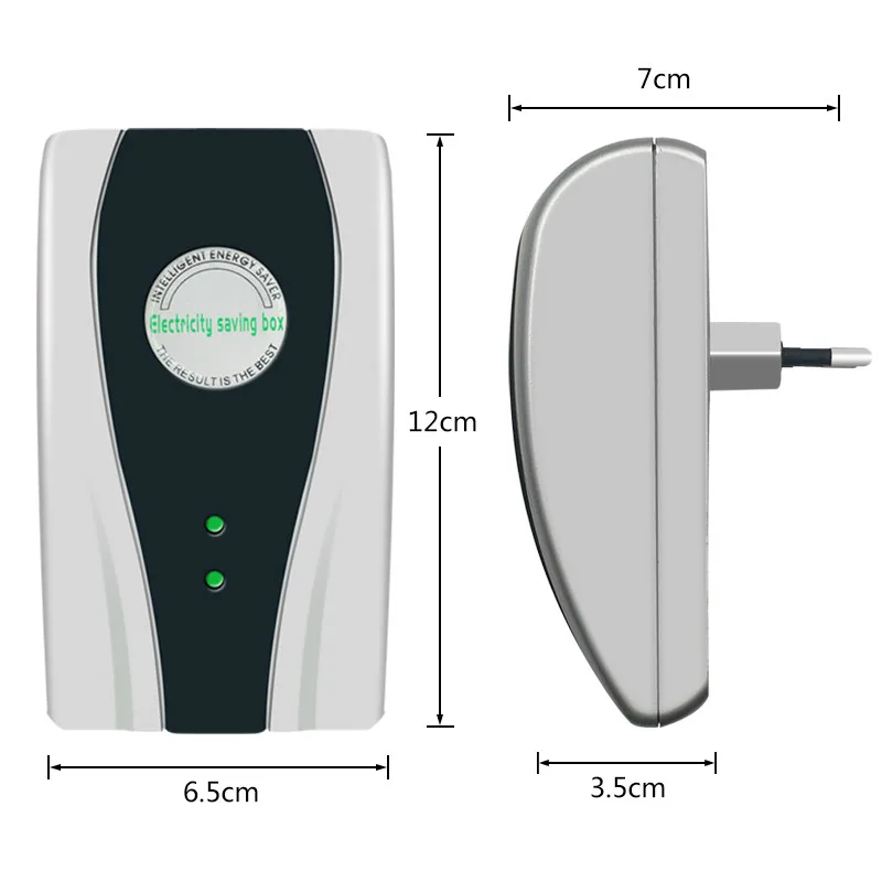 

30KW 90V-250V Intelligent Energy Saver Smart LED Power Saving Box Device Electricity Bill Killer Up to 30% US UK EU Plug